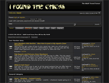 Tablet Screenshot of ifoundthechicas.com